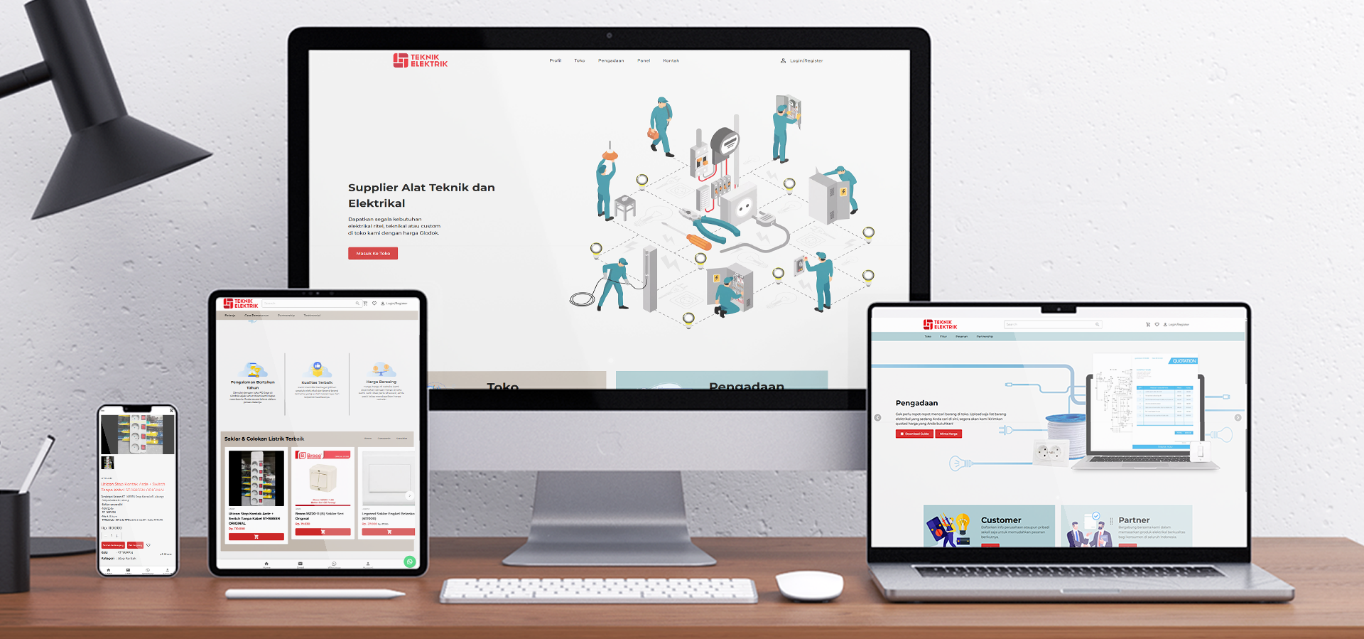 Teknik Elektrik – Website